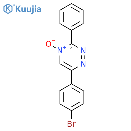 6-(4-Bromophenyl)-4-oxo-3-phenyl-1,2,4lambda~5~-triazine structure