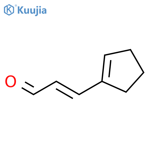 2-PROPENAL, 3-(1-CYCLOPENTEN-1-YL)- structure
