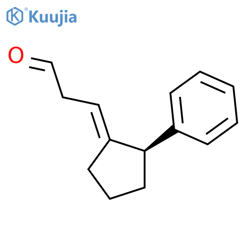 PROPANAL, 3-[(2S)-2-PHENYLCYCLOPENTYLIDENE]- structure