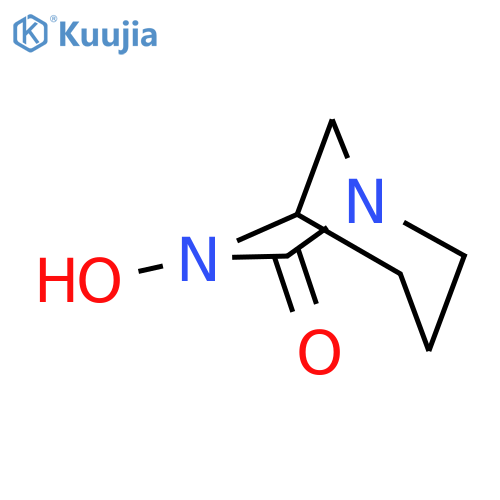 1,6-Diazabicyclo[3.2.1]octan-7-one,6-hydroxy- structure