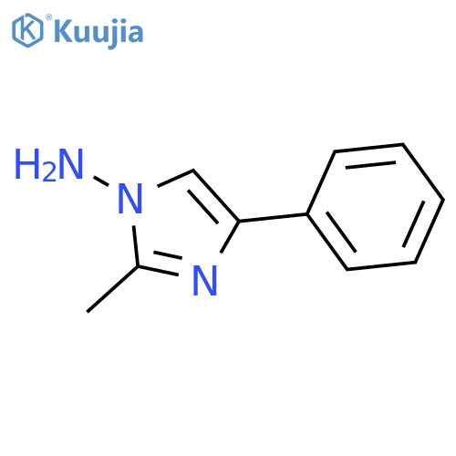 1H-Imidazol-1-amine, 2-methyl-4-phenyl- structure
