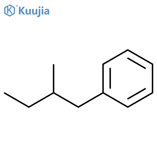 1-Phenyl-2-methylbutane structure