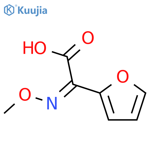 (Z)-2-(Furan-2-yl)-2-(methoxyimino)acetic Acid structure