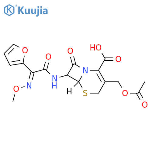 Cefuracetime structure
