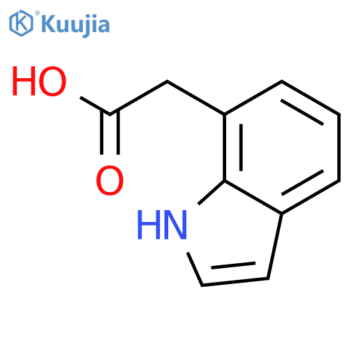 2-(1H-Indol-7-yl)acetic acid structure