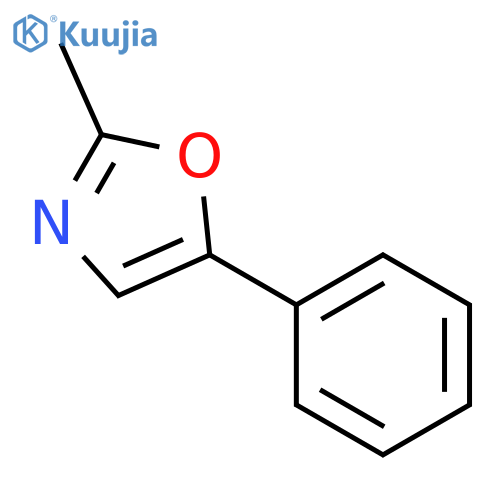 2-methyl-5-phenyl-1,3-oxazole structure