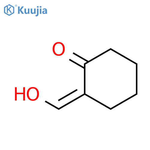 CYCLOHEXANONE, 2-(HYDROXYMETHYLENE)-, (Z)- structure