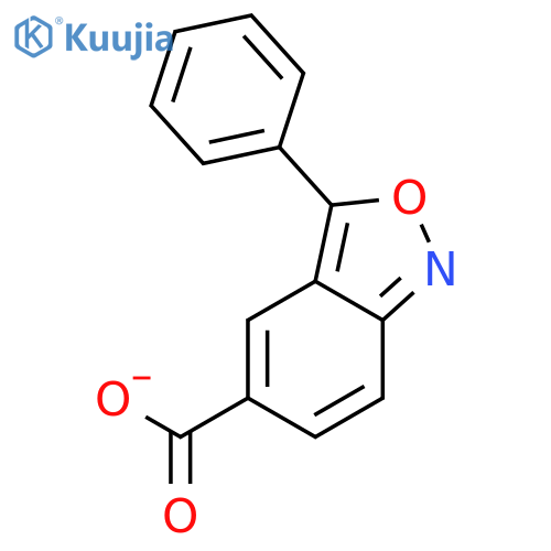 3-phenyl-2,1-benzoxazole-5-carboxylic acid structure