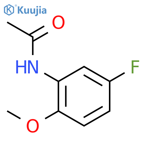 N-(5-Fluoro-2-methoxyphenyl)acetamide structure