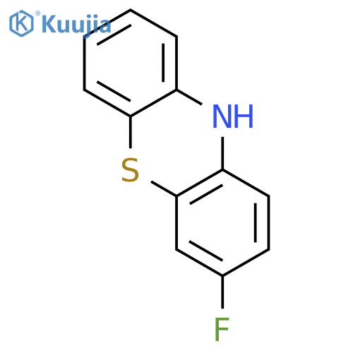 10H-Phenothiazine,3-fluoro- structure