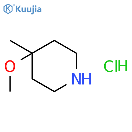 4-Methoxy-4-methylpiperidine hydrochloride structure
