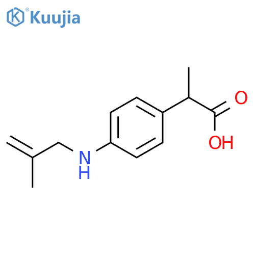 Alminoprofen structure