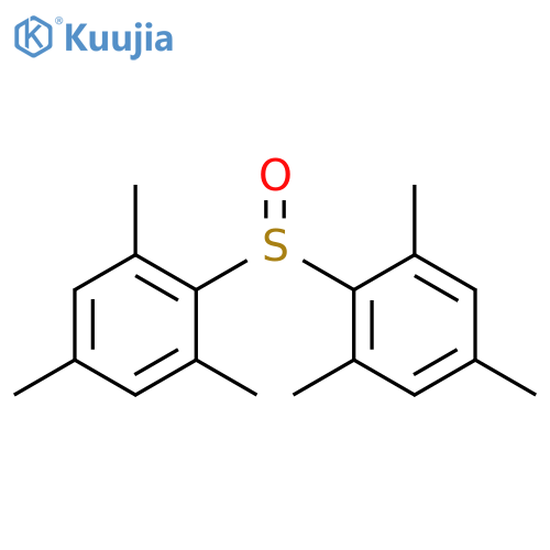 Benzene, 1,1'-sulfinylbis[2,4,6-trimethyl- structure