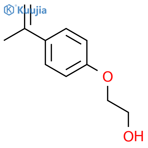 ETHANOL, 2-[4-(1-METHYLETHENYL)PHENOXY]- structure