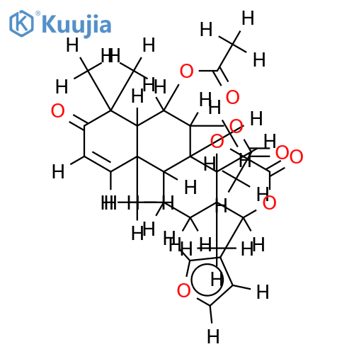 6alpha-Acetoxygedunin structure