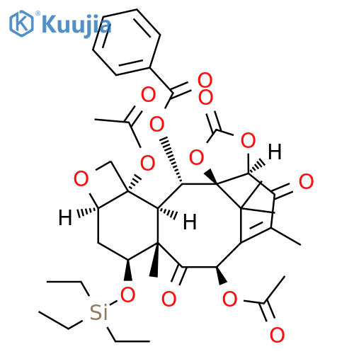 14b-Hydroxy-13-oxo-7-O-(triethylsilyl) Baccatin III 1,14-Carbonate structure