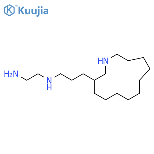 1,2-ETHANEDIAMINE, N-(3-AZACYCLOTRIDEC-1-YLPROPYL)- structure