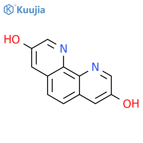 1,10-Phenanthroline-3,8-diol (9CI) structure