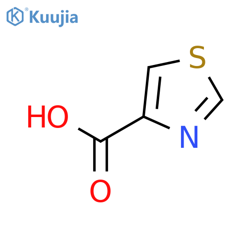 1,3-Thiazole-4-carboxylic acid structure
