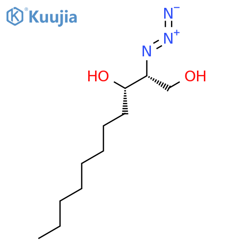 1,3-UNDECANEDIOL, 2-AZIDO-, (2R,3S)- structure