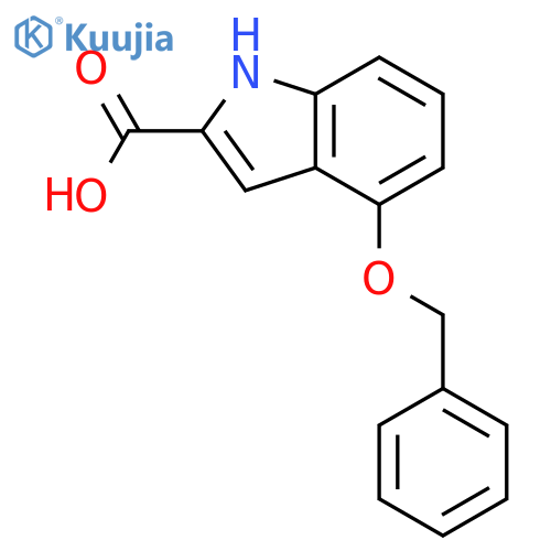 4-Benzyloxyindole-2-carboxylic Acid structure