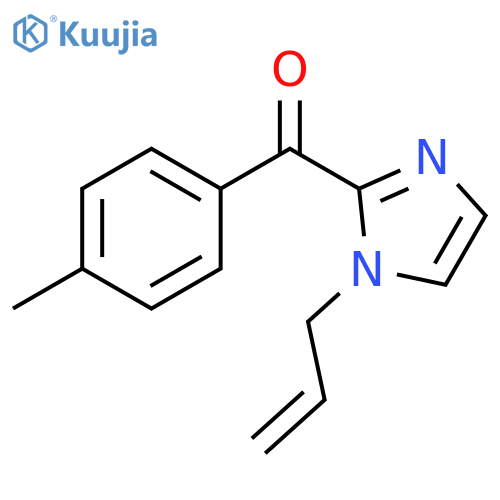 Methanone, (4-methylphenyl)[1-(2-propenyl)-1H-imidazol-2-yl]- structure