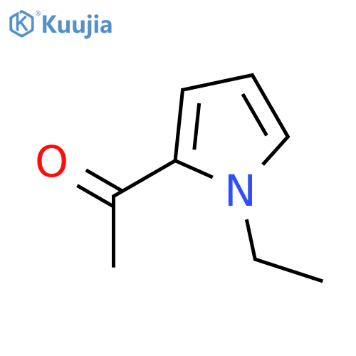 2-Acetyl-1-ethylpyrrole structure