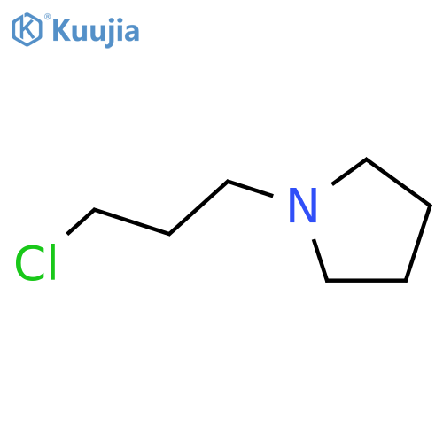 1-(3-Chloropropyl)pyrrolidine structure