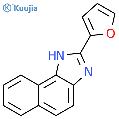 1H-Naphth[1,2-d]imidazole, 2-(2-furanyl)- structure