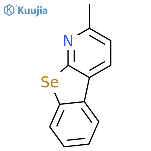 [1]BENZOSELENOPHENO[2,3-B]PYRIDINE, 2-METHYL- structure