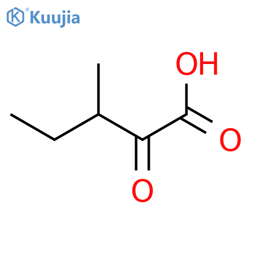 (+/-)-3-methyl-2-oxovaleric acid structure