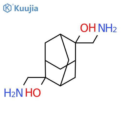 Tricyclo[3.3.1.13,7]decane-2,6-diol, 2,6-bis(aminomethyl)- structure