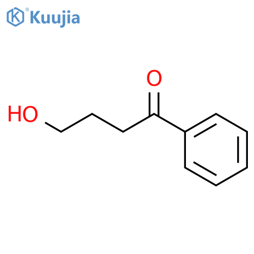4-hydroxy-1-phenylbutan-1-one structure