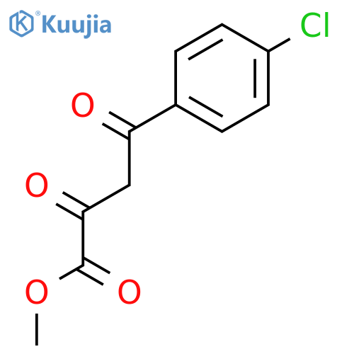 Methyl 4-(4-chlorophenyl)-2,4-dioxobutanoate structure