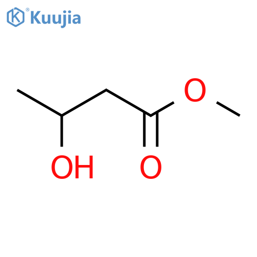 Methyl (R)-(-)-3-hydroxybutyrate structure