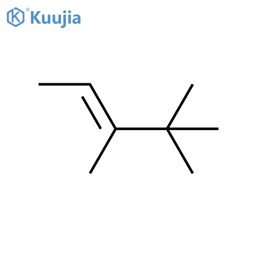 2-Pentene, 3,4,4-trimethyl- structure