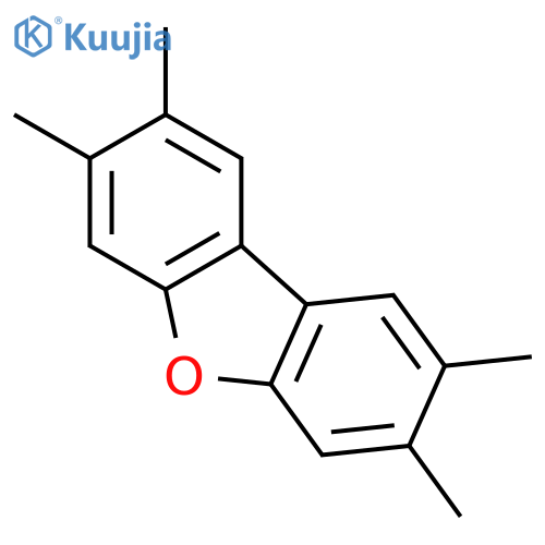 Dibenzofuran, 2,3,7,8-tetramethyl- structure