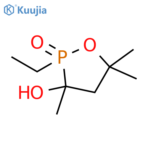2-ethyl-3,5,5-trimethyl-1,2-oxaphospholan-3-ol 2-oxide structure