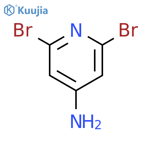 2,6-Dibromopyridin-4-amine structure