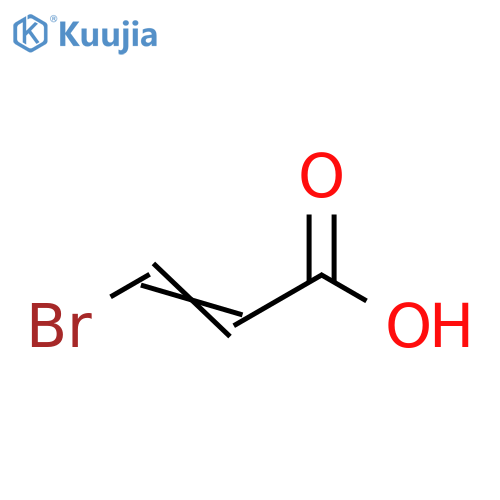 2-Propenoic acid, 3-bromo- structure