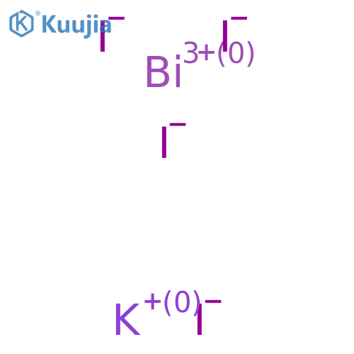 Bismuth potassium iodide structure