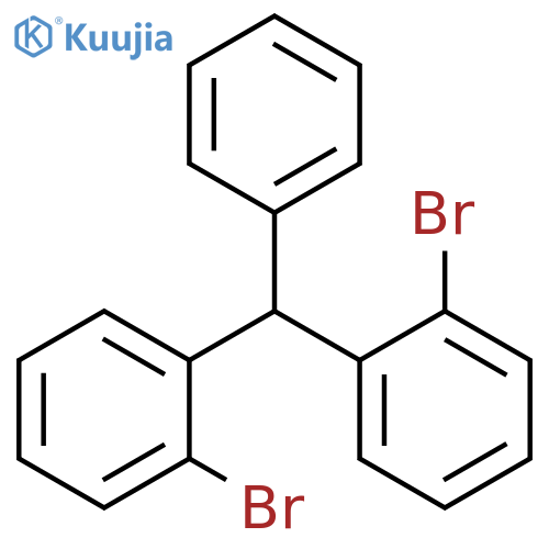 Benzene, 1,1'-(phenylmethylene)bis[2-bromo- structure