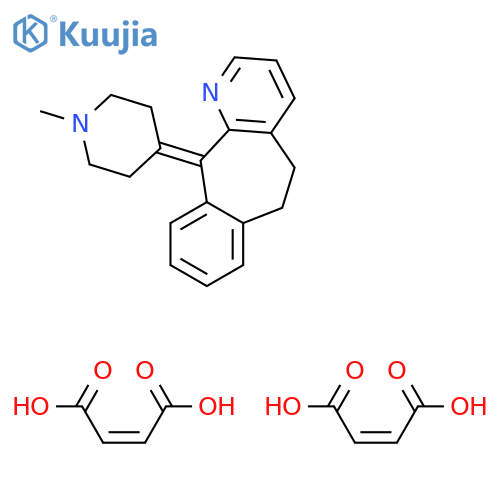 Azatadine dimaleate structure