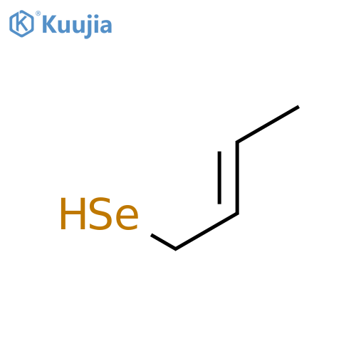2-BUTENE-1-SELENOL, (2E)- structure