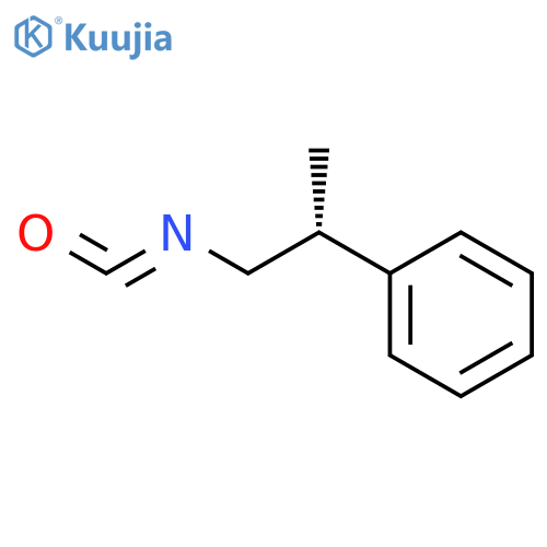 Benzene, [(1R)-2-isocyanato-1-methylethyl]- structure