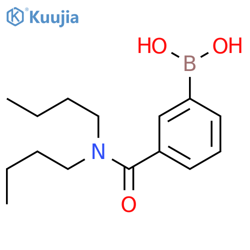 [3-(dibutylcarbamoyl)phenyl]boronic Acid structure