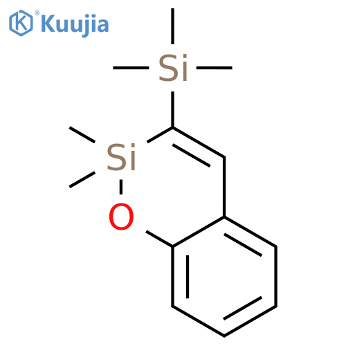 2H-1,2-BENZOXASILIN, 2,2-DIMETHYL-3-(TRIMETHYLSILYL)- structure