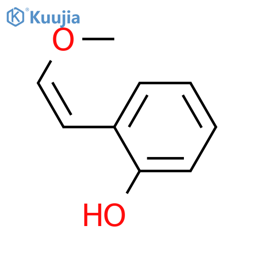 Phenol,2-[(1Z)-2-methoxyethenyl]- structure
