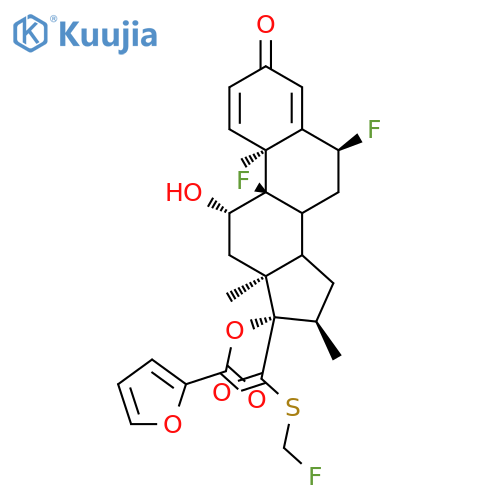 Fluticasone furoate structure