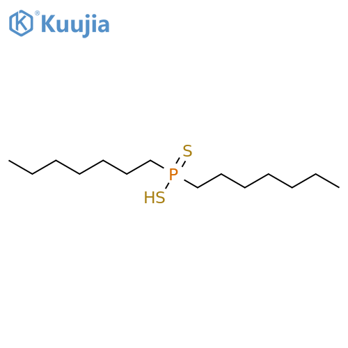 PHOSPHINODITHIOIC ACID, DIHEPTYL- structure